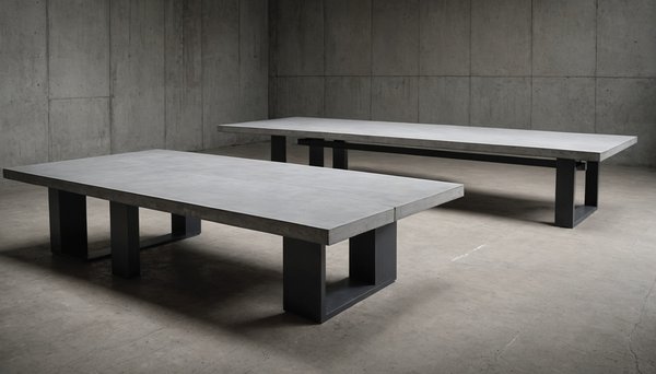 Les tables basses en béton : style et personnalisation à découvrir